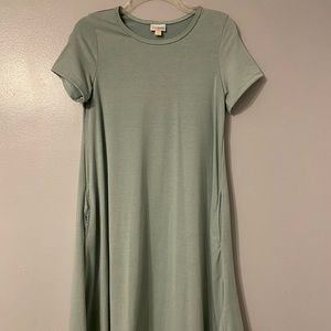 Mint Green LuLaRoe Jessie Dress XXS